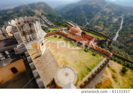 Tilt shift lens - Kumbhalgarh is a Mewar fortress Tilt shift lens - Kumbhalgarh is a Mewar fortress 61131937