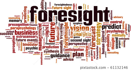 Foresight word cloud 61132146