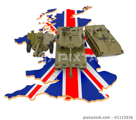 Combat vehicles on the United Kingdom map 61133838