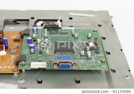 Printed circuit board of LCD monitor,  board with 61134890