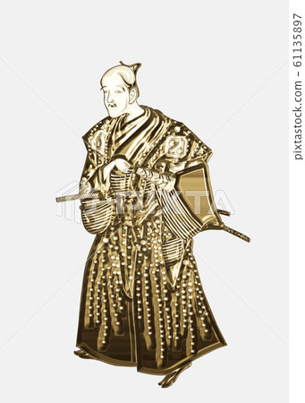 Ukiyo-e Samurai 8 Gold Version 61135897
