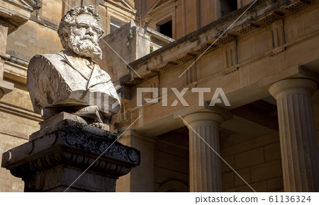 The bust of Giosue Carducci  on the Piazzetta 61136324
