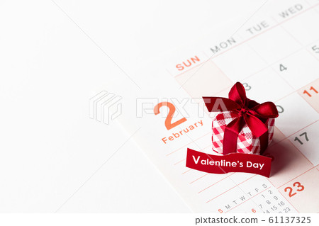Calendar Valentine's Day February Gift Motivation 61137325