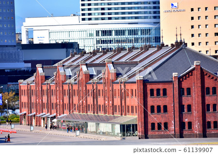 Reiwa 1st year Yokohama Minato Mirai scenery Red brick warehouse 61139907