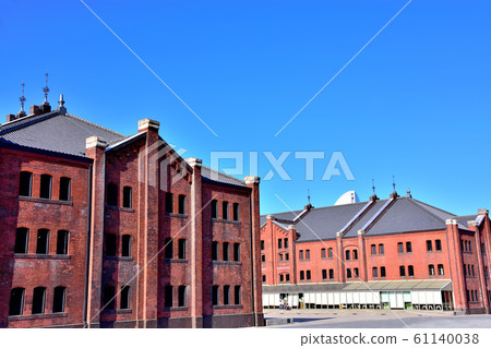 Reiwa 1st year Yokohama Minato Mirai scenery Red brick warehouse Reiwa 1st year Yokohama Minato Mirai scenery Red brick warehouse 61140038