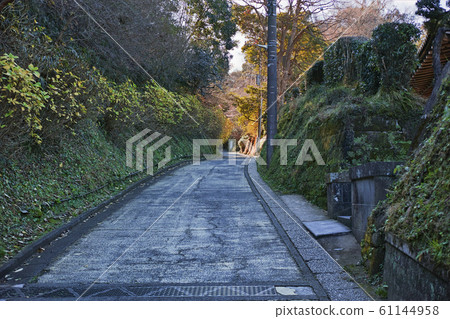 Scenery of cutting through Kamagaya slope in Kamakura Inside Yamano 61144958