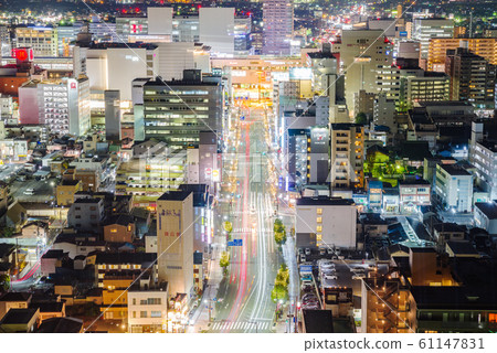群馬縣高崎市的夜景 61147831