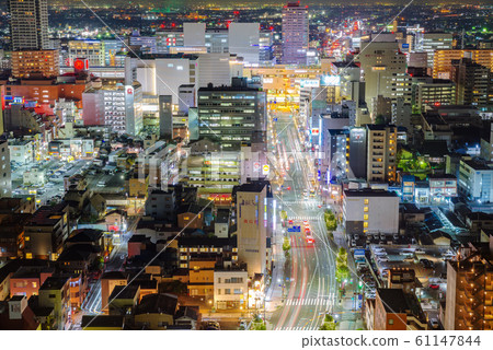 群馬縣高崎市的夜景 61147844