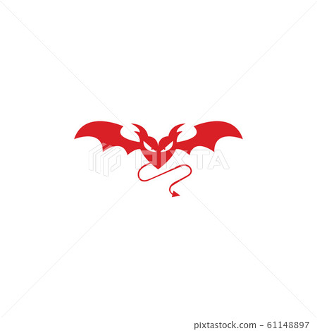 devil logo vector template 61148897