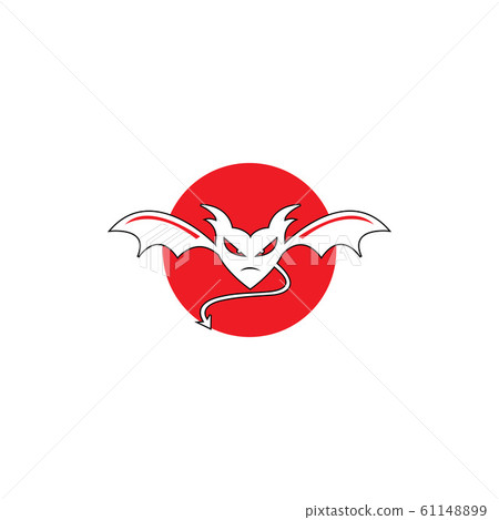 devil logo vector template 61148899