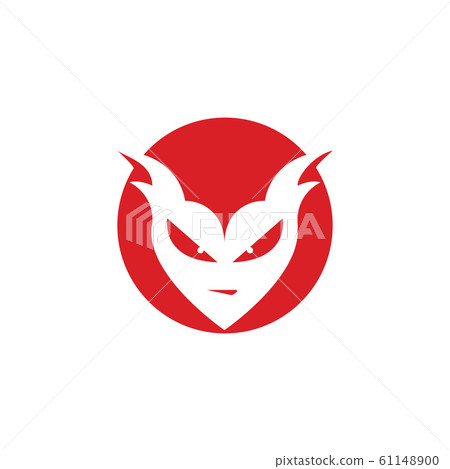 devil logo vector template 61148900