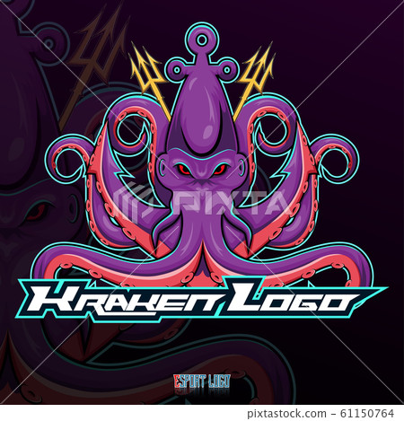 Kraken octopus esport mascot logo design Kraken octopus esport mascot logo design 61150764
