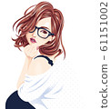 Eyeglass gal 61151002