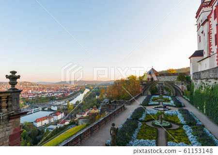 德國城堡，維爾茨堡Marienberg堡壘，德國Festung Marienberg 61153148