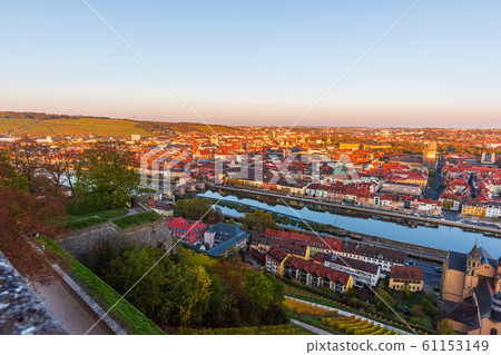 Germany old city Wurzburg, beautiful old city of Würzburg Germany old city Wurzburg, beautiful old city of Würzburg 61153149