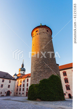 德國城堡，維爾茨堡Marienberg堡壘，德國Festung Marienberg 61153163