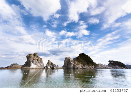 Jodogahama, Sanriku, Iwate, Japan 61153767