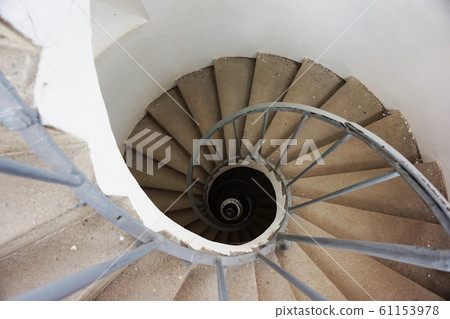 nice spiral stairs from Lednice minaret tower nice spiral stairs from Lednice minaret tower 61153978