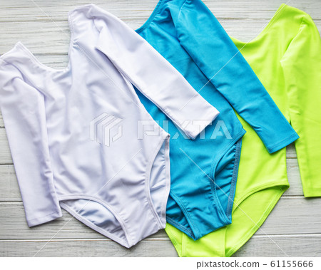 Girl's leotard with long sleeves Girl's leotard with long sleeves 61155666