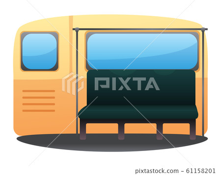 Empty Underground Metro Subway Cartoon Interior Stock Illustration 61158201 Pixta