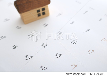 Calendar, numbers, moving and pins Calendar, numbers, moving and pins 61159306