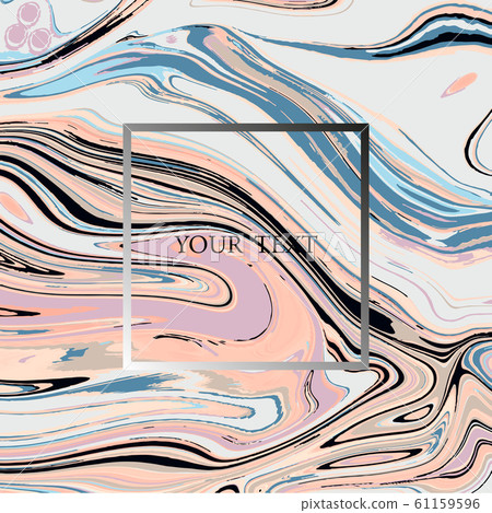 Colorful geometric background. Fluid shapes composition. Eps10 vector. 61159596