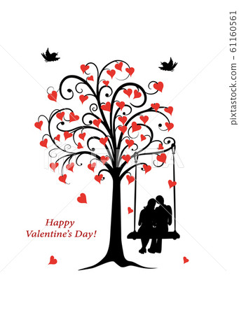 pair in love swinging on the seesaw pair in love swinging on the seesaw 61160561