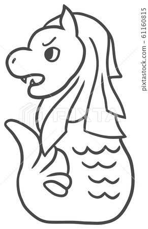 簡單的merlion_anger臉2 簡單的merlion_anger臉2 61160815