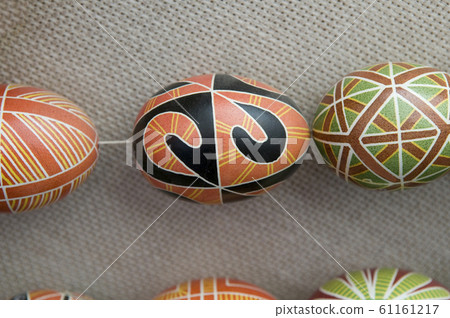 Different Pysankas - decorated eggs 61161217