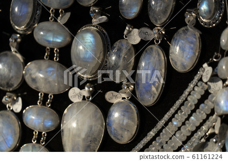 Rainbow moonstone necklage earrings jewelry on Rainbow moonstone necklage earrings jewelry on 61161224