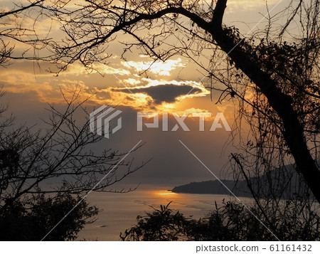 Evening view of Harima Nada seen from Cape Manyo Evening view of Harima Nada seen from Cape Manyo 61161432