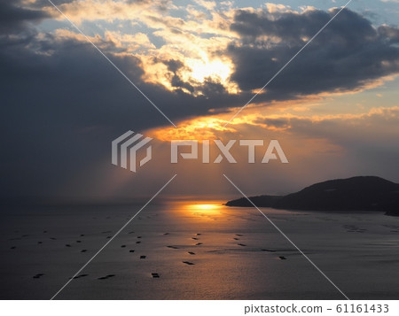 從萬葉海角看到的播磨夜景 61161433