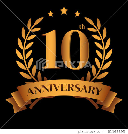 10th golden anniversary logo 10th golden anniversary logo 61162895
