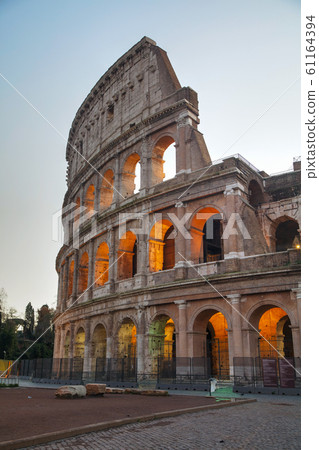 The Colosseum or Flavian Amphitheatre in Rome, 61164394