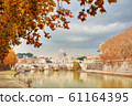 Rome overview with the Papal Basilica of St. Peter 61164395
