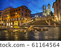 Spanish Steps at Spagna square 61164564