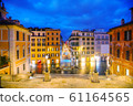 Spanish Steps at Spagna square 61164565