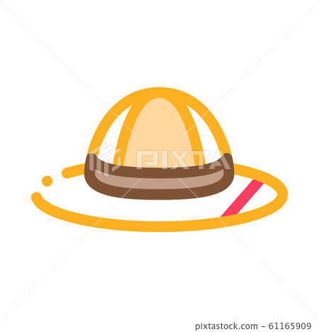 Hat Icon Vector Outline Illustration Hat Icon Vector Outline Illustration 61165909