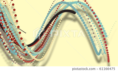 3D illustration,3D rendering, abstract geometric 61166475