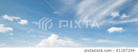 Sky and clouds tropical panorama Sky and clouds tropical panorama 61167294