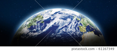 Planet Earth panoramic Planet Earth panoramic 61167349