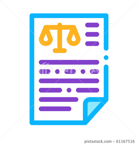 Judicial Document Law And Judgement Icon Vector Illustration Judicial Document Law And Judgement Icon Vector Illustration 61167516