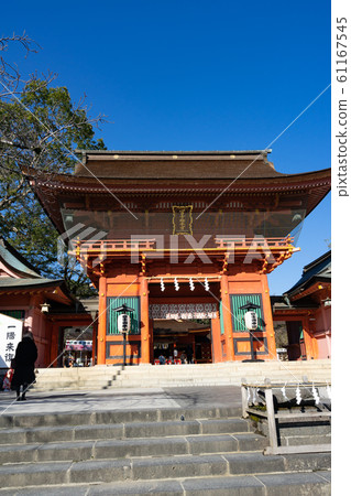 靜岡縣富士宮市富士山神社塔，2019年12月 61167545