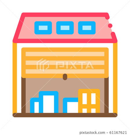 Post Stock Postal Transportation Company Icon Vector Illustration Post Stock Postal Transportation Company Icon Vector Illustration 61167621