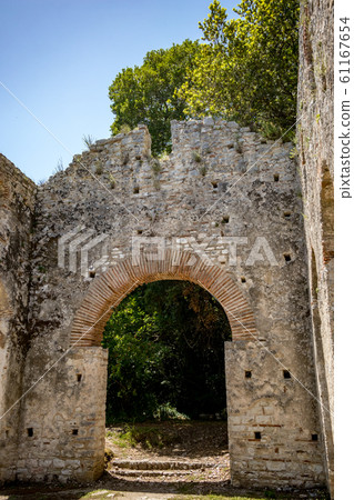 Archeological ruins Butrint National Park, Albania Archeological ruins Butrint National Park, Albania 61167654