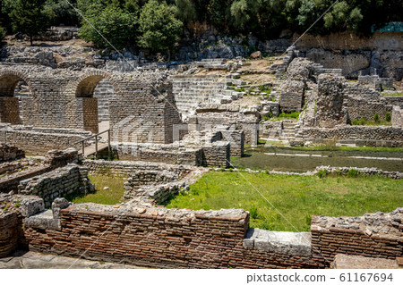 Archeological ruins Butrint National Park, Albania Archeological ruins Butrint National Park, Albania 61167694