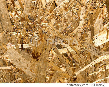 Texture of wooden yellow building material Texture of wooden yellow building material 61169570