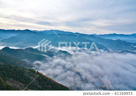[Tairyuji索道的雲海] Tano，德島縣長永郡長町的日本小鎮 61169955
