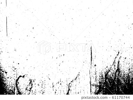 Black and white grunge. Distress overlay texture. Abstract surface dust and rough dirty wall background concept. Distress illustration simply place over object to create grunge effect. Vector EPS10. 61170744