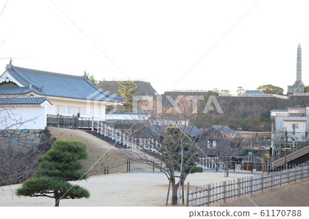 ■ Kofu Castle ■ Maizuru Castle Park ■ Yamanashi Prefecture ■ Winter ■ Kofu Castle ■ Maizuru Castle Park ■ Yamanashi Prefecture ■ Winter 61170788